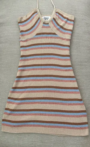 Princess Polly Monica Mini Dress Halter Neck thumbnail 1