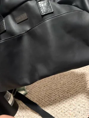 Jimmy Choo Black Duffel Bag- Jimmy Choo Weekender Bag thumbnail 10