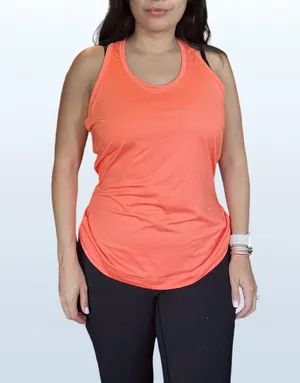 Adidas NWT Aeroready Women's D2T Training Tank Top in Orange/Coral, Size Small thumbnail 4