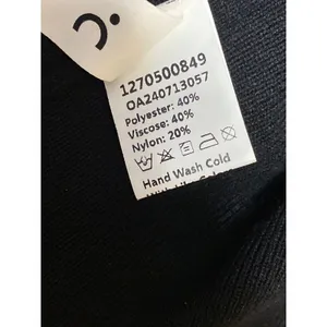 Commense Women's Black Gold Button Knit Long Sleeve Cardigan Sweater Top Size XS thumbnail 6