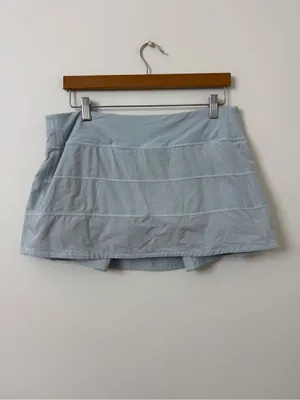 {10} lululemon athletica Powder Blue Pace Skort thumbnail 2