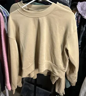 88. Lululemon Softstreme Perfectly Oversized Cropped Crew thumbnail 1