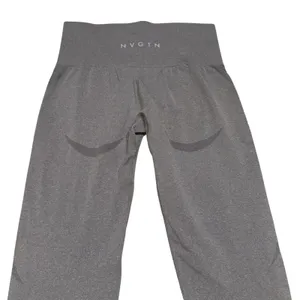 NVGTN Seamless Contour Leggings Light Gray Activewear Compressive Size M thumbnail 6