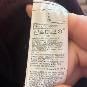Old Navy Cozecore Burgundy Joggers‎ Size Small thumbnail 6