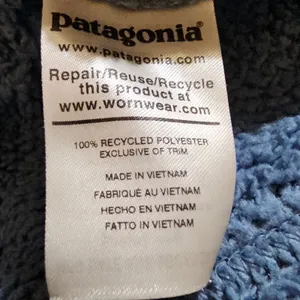 Patagonia Womens Blue Los Gatos 1/4 Zip‎ Pullover Small thumbnail 4