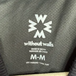 Without Walls M Medium Bomber Jacket Black Mesh Athletic Full Zip Lightweight thumbnail 7