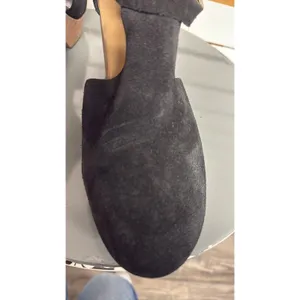 Free People Cedar Clogs Black Suede Platform Wood Women's 40.5 US 10.5 Boho thumbnail 9