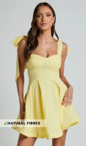 Showpo Yellow Dress thumbnail 1