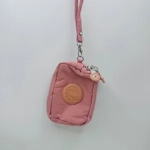 Cotton Candy Pink Small Wallet or Cosmetic Wristlet thumbnail 3