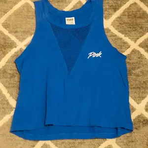 PINK Logo Workout Tank thumbnail 1