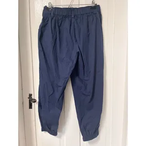 NWT Halara Casual Cotton Joggers with pockets Moonlit Ocean Blue size M thumbnail 4