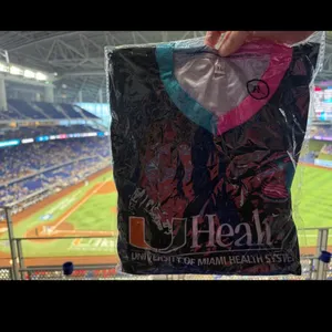 NWT XL UHealth Miami Marlins City Connect Baseball Jersey Merch Athletic thumbnail 4