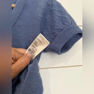 NWOT free people Annabel Cashmere Shirt thumbnail 11