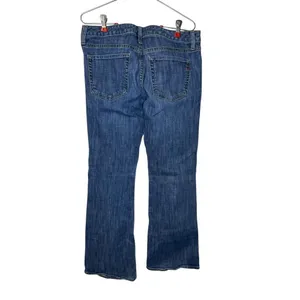 Gap Women's Jeans Flare Stretch Mid-Rise Medium Wash Denim Pants‎ Mexico Sz. 8R thumbnail 6
