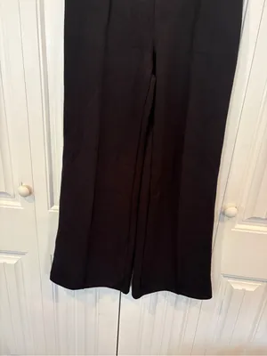 Scoop black wide leg pants size small thumbnail 5
