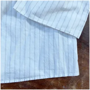 Madewell Tiered‎ Ruffled Flare Accent Sleeves White Grey Striped Blouse - XS thumbnail 11