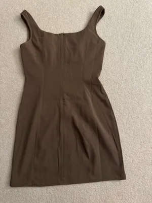 Princess Polly Hudson Mini Dress Brown thumbnail 3