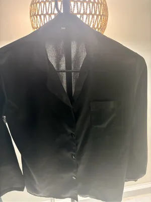 Black Satin Button thumbnail 4