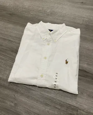 Ralph Lauren White Button Down Shirt/blouse. thumbnail 1