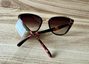Cat Eye Sunglasses Black thumbnail 3