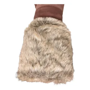 Timberland Baychester Faux Fur Fold Down Vintage Y2K Wedge Boots Size 9.5M thumbnail 7