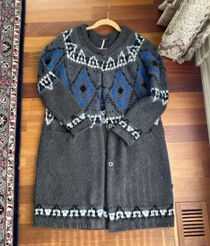 Free People Wool Blend Sweater Coat thumbnail 11