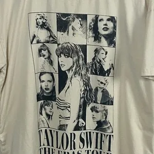 Taylor Swift The Eras Tour Cream Band Tee size M thumbnail 7