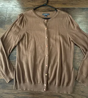Brown Cardigan Size M thumbnail 1