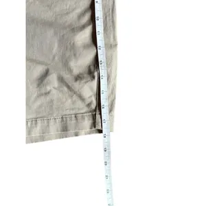 Aeropostale Women's Mid Rise Bermuda Khaki Shorts w/ 9 in. Seam thumbnail 7