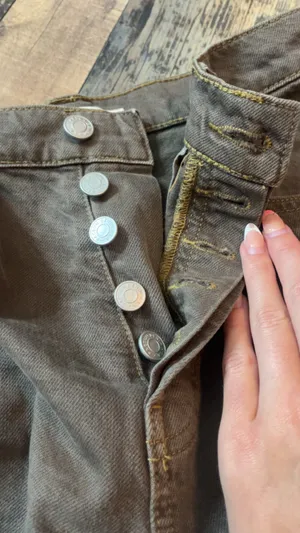 PacSun High-Rise Vintage Jean Shorts 26 thumbnail 3