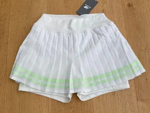 New Balance Tennis Skort Tournament Novelty Size M White Green thumbnail 1