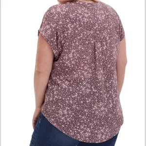 Torrid Purple Lindsay Button-Front Dolman Top Size 3 or 3X or 22-24 thumbnail 2