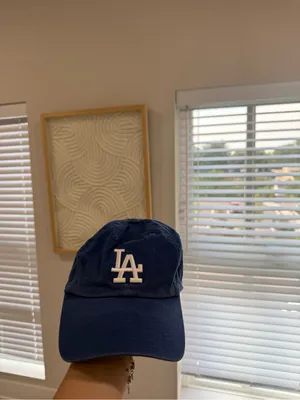 Los Angeles Dodgers Navy MLB Baseball Cap Blue thumbnail 7