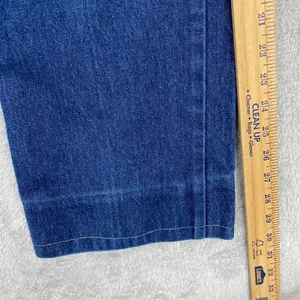 Chemin De Fer Jeans Womens 23 Blue Mid Rise Denim‎ Hippie 70s Vintage thumbnail 5