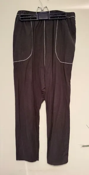 Intimately Free People Womens‎ Charcoal Slub Knit Contrast Stitch Lounge Pants thumbnail 1