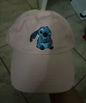 Disney Pink Stitch Embroidered Cap - Cartoon Character thumbnail 1
