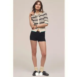 Anthropologie The Kinsley Collared Crop Cardigan Sweater by Maeve thumbnail 3