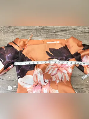 KEEPSAKE THE LABEL Beautiful Floral Print Stand Still Mini Dress size small thumbnail 6