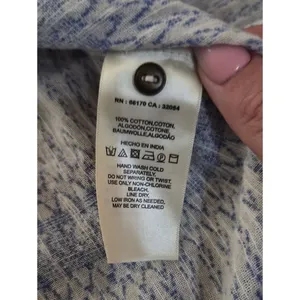 Maeve Women's Blue and White Blouse thumbnail 6
