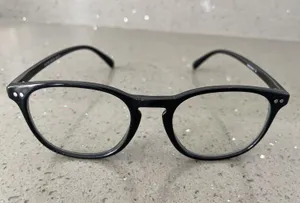 Eyebuydirect Eyeglasses Eye Glasses Frames ONLY Record 48-19-144 C2 black thumbnail 1