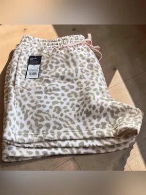 Leopard Print Sweat Shorts Original Use XL NWT thumbnail 8