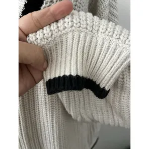 Abercrombie & Fitch Sweater Womens XL Varsity Preppy Tennis Academic Sleeve Spot thumbnail 6
