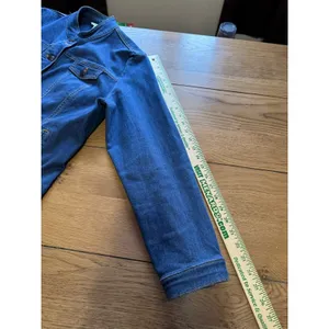 Coldwater Creek Women Large Blue Denim Button‎ Jean Jacket Y2K Business Casual thumbnail 7