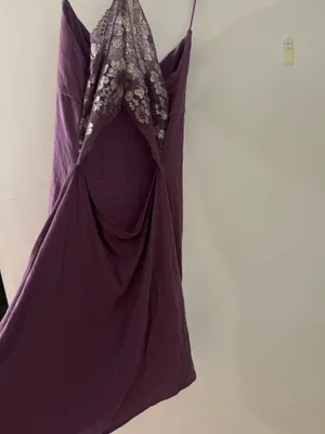 Purple Victorias Secret Slip Dress thumbnail 3