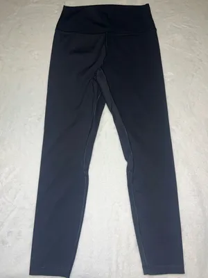 CRZ YOGA Black Leggings with Reflective Logo thumbnail 3