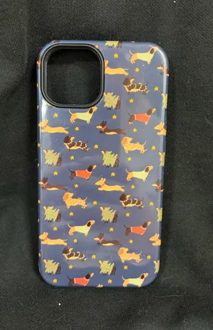 Dachshund sweater case Purple thumbnail 1