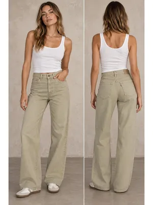 NEW SLVRLAKE Grace Wide Leg Jeans Size 25 thumbnail 2
