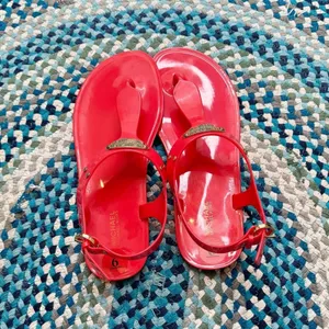 Michael‎ Kors Jelly Sandals Pink Size 6 thumbnail 3