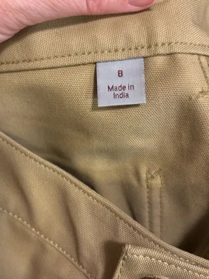 NWT Carhartt Women's Rugged Professional Series Canvas Work shorts sz 8 thumbnail 3