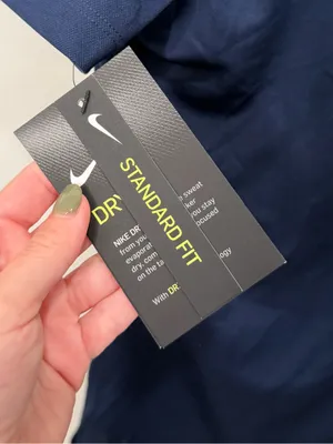 Nike Golf Dri-FIT Navy Blue Short Sleeve Polo Shirt BV0217-419 Womens Medium NWT thumbnail 4